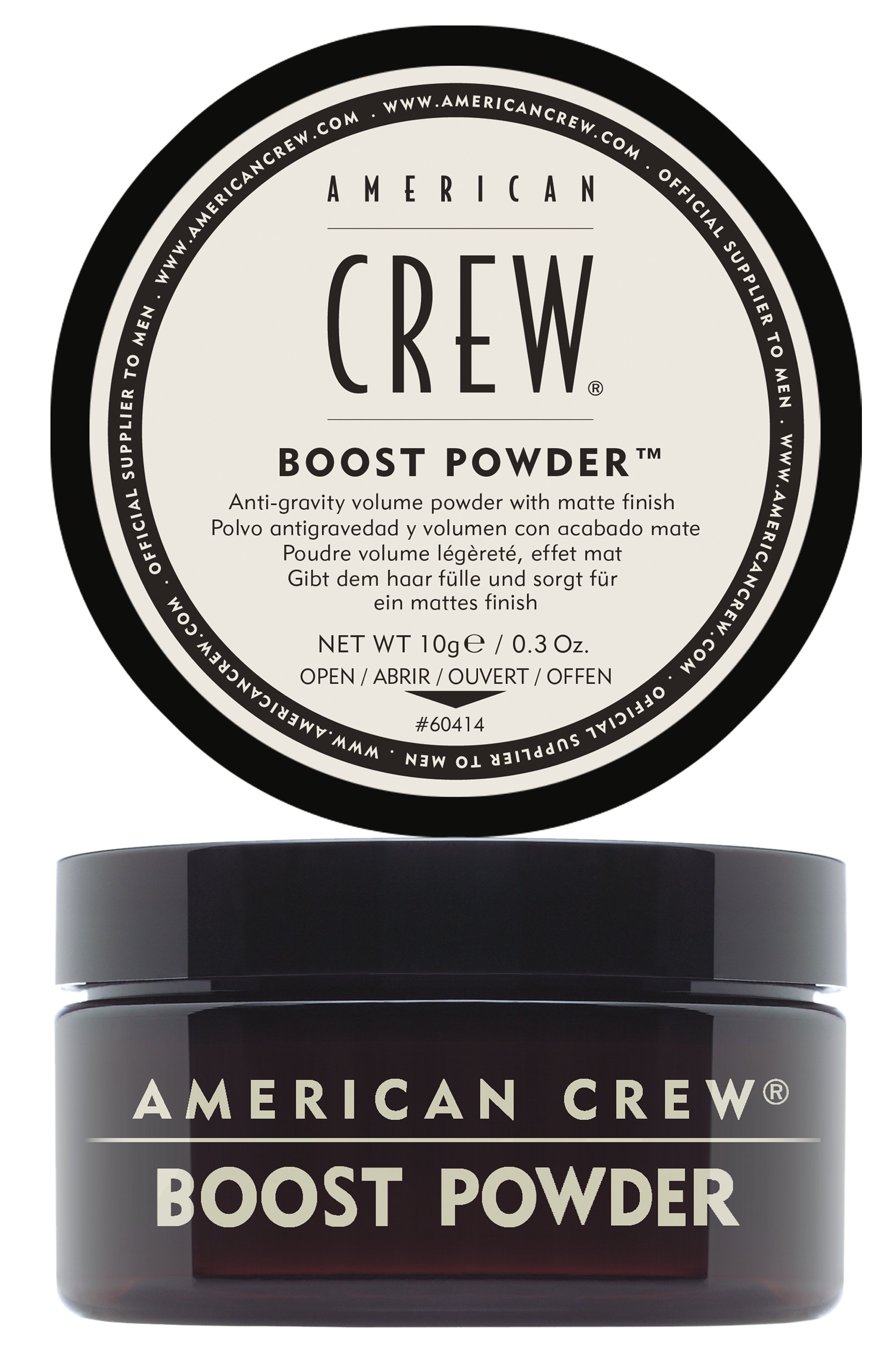 Мужские средства для укладки волос:  AMERICAN CREW -  Пудра для объема волос American Crew Boost Powder (10 мл) (10 мл)