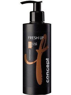 Бальзамы для волос:  Concept -  Оттеночный бальзам для коричневых оттенков волос Fresh Up (250 мл)