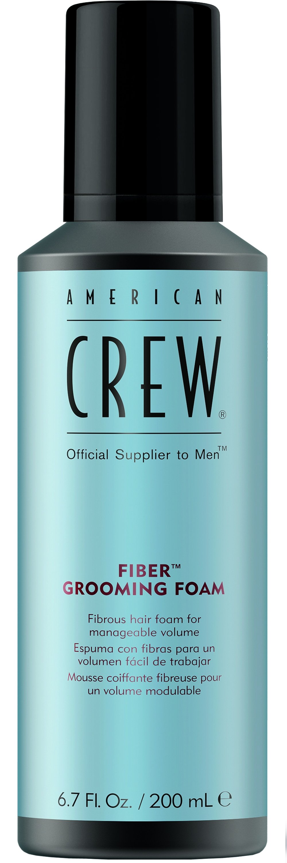 Мужские средства для укладки волос:  AMERICAN CREW -  Пена для укладки волос FIBER GROOMING FOAM (200 мл)