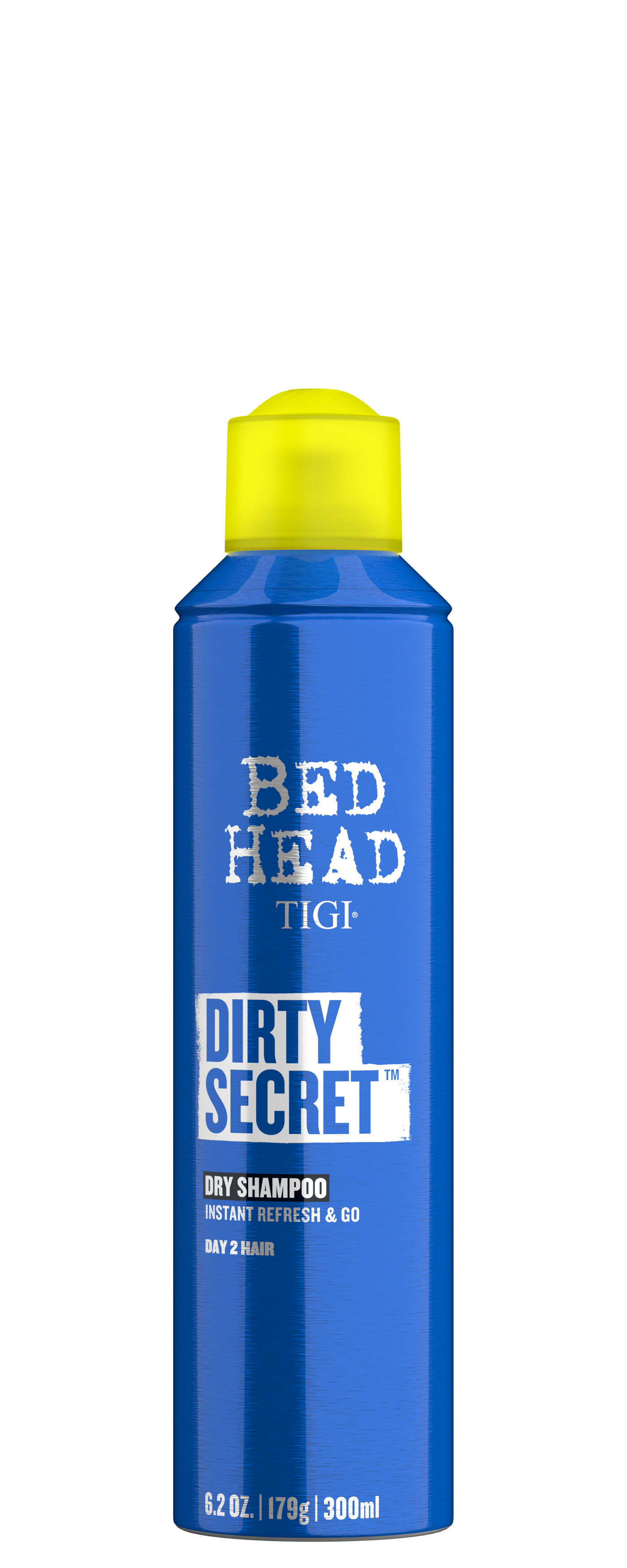Сухие шампуни для волос:  TIGI -  Очищающий сухой шампунь DIRTY SECRET BED HEAD (300 мл)