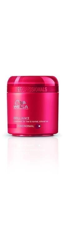 Маски для волос:  Wella Professionals -  Крем-маска для окрашенных нормальных и тонких волос Brilliance (150 мл)