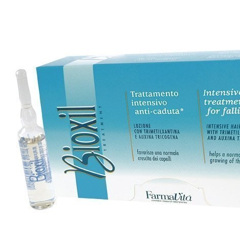 Лосьоны для волос:  FarmaVita -  Дерматологически активный лосьон против выпадения волос Биоксил - FarmaVita Bioxil Lotion (12*8 мл) (12*8 мл)