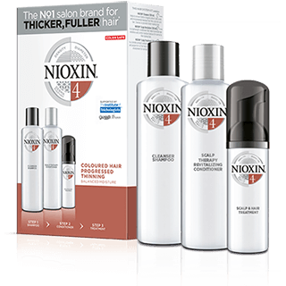 Наборы для волос:  NIOXIN -  Система 4. Набор для ухода за окрашенными истонченными волосами (300мл + 300мл + 100мл) (300 мл) NIOXIN