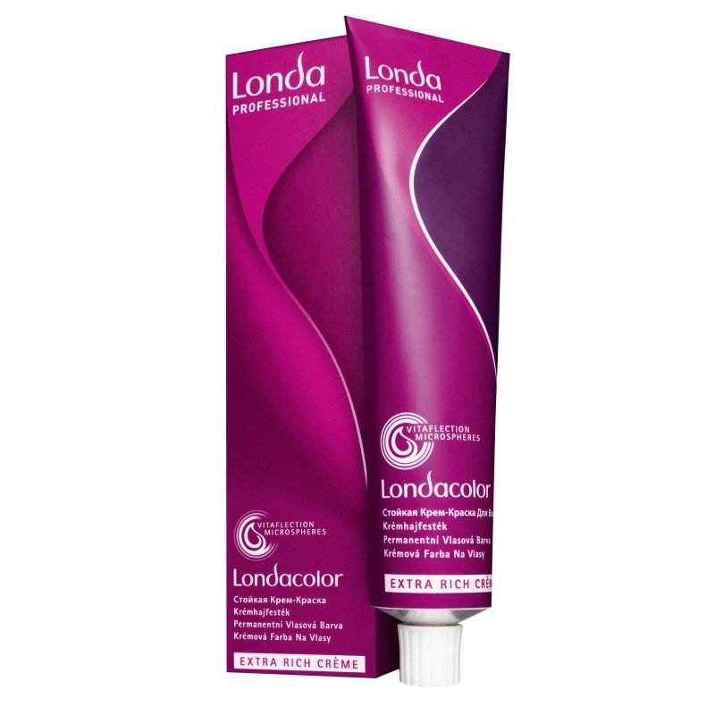 Профессиональные краски для волос:  Londa Professional -  Londacolor стойкая крем-краска для волос 4/75 Шатен коричнево-красный (60 мл)